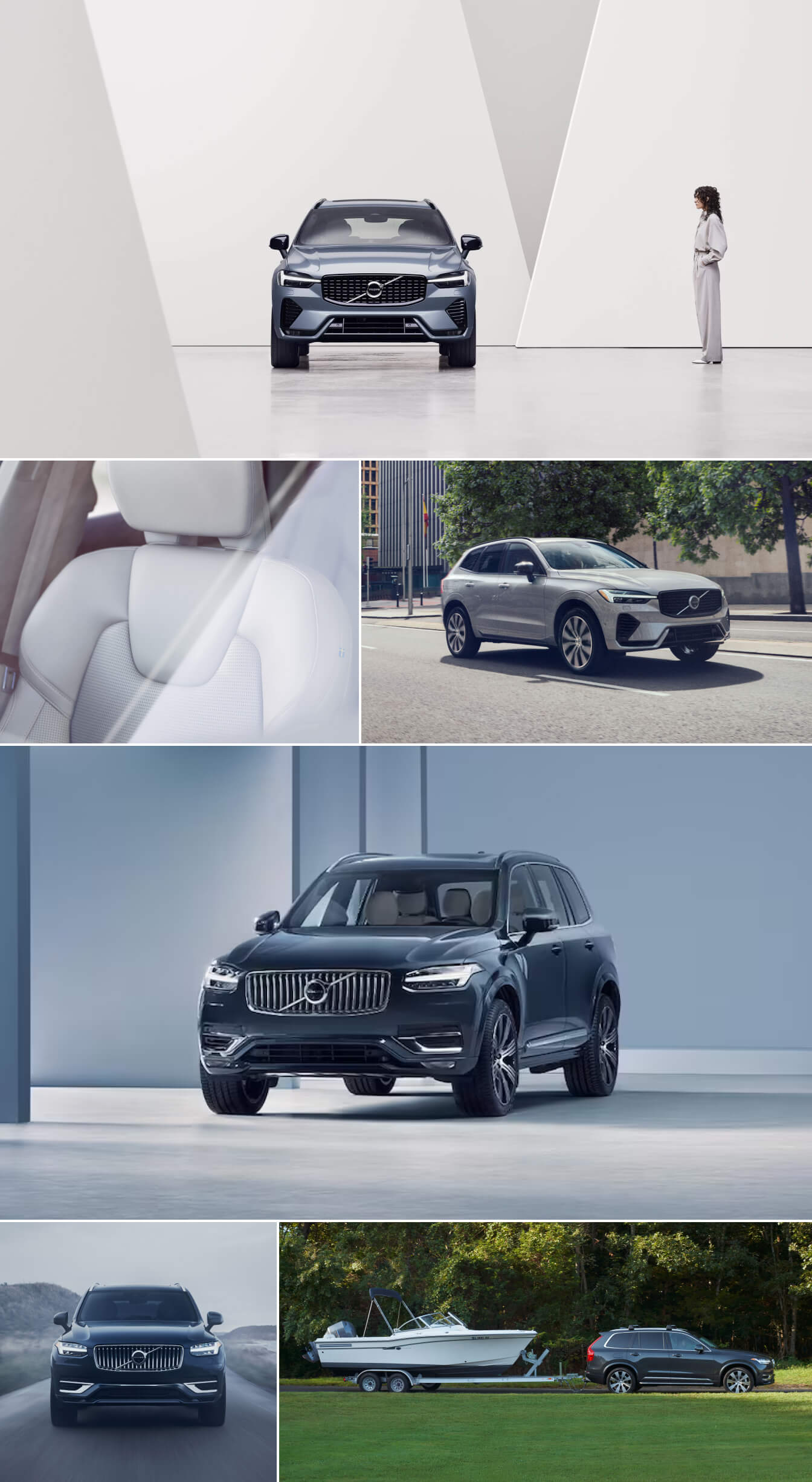 Volvo XC60 vs. Volvo XC90 Dimensions: Life On & Off the Road