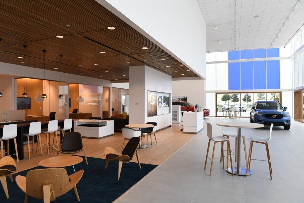 dealership lobby