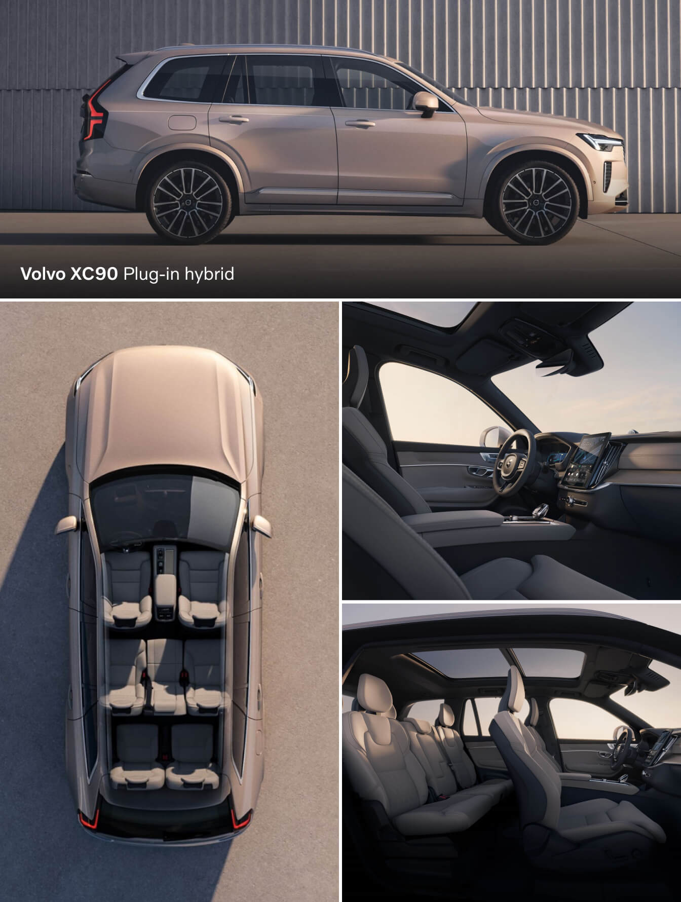 Tesla Model Y vs. Volvo XC90 Plug-In Hybrid Safety, Dimensions and Cargo