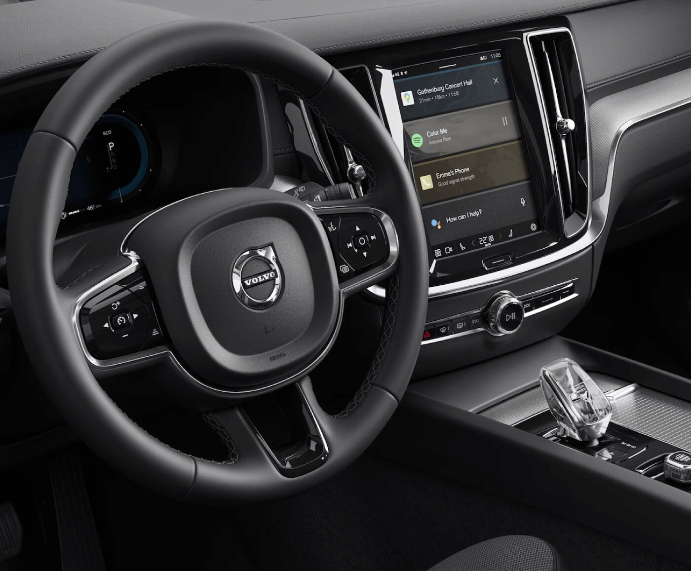Volvo S60 interior design