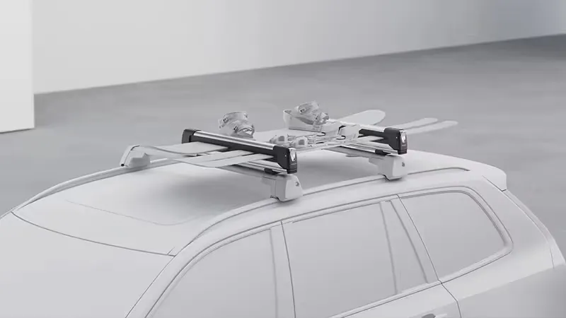 Volvo Ski/Snowboard Holder, Aluminum, Sliding