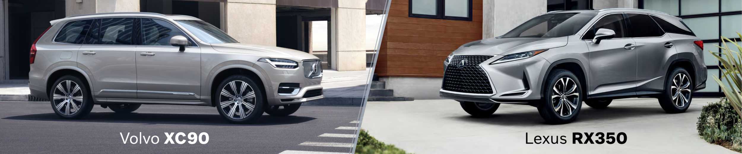 Volvo XC90 vs. Lexus RX 350
