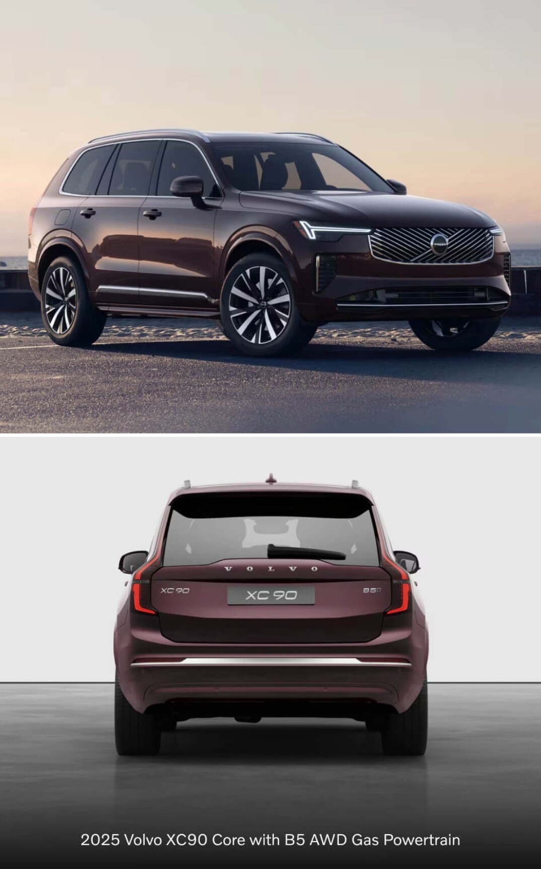 2025 Volvo XC90 Towing Capacity by Powertrain