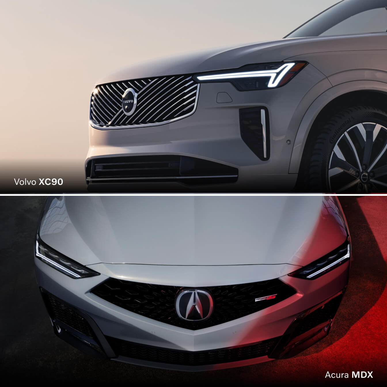 Volvo XC90 vs. Acura MDX Specs & Performance
