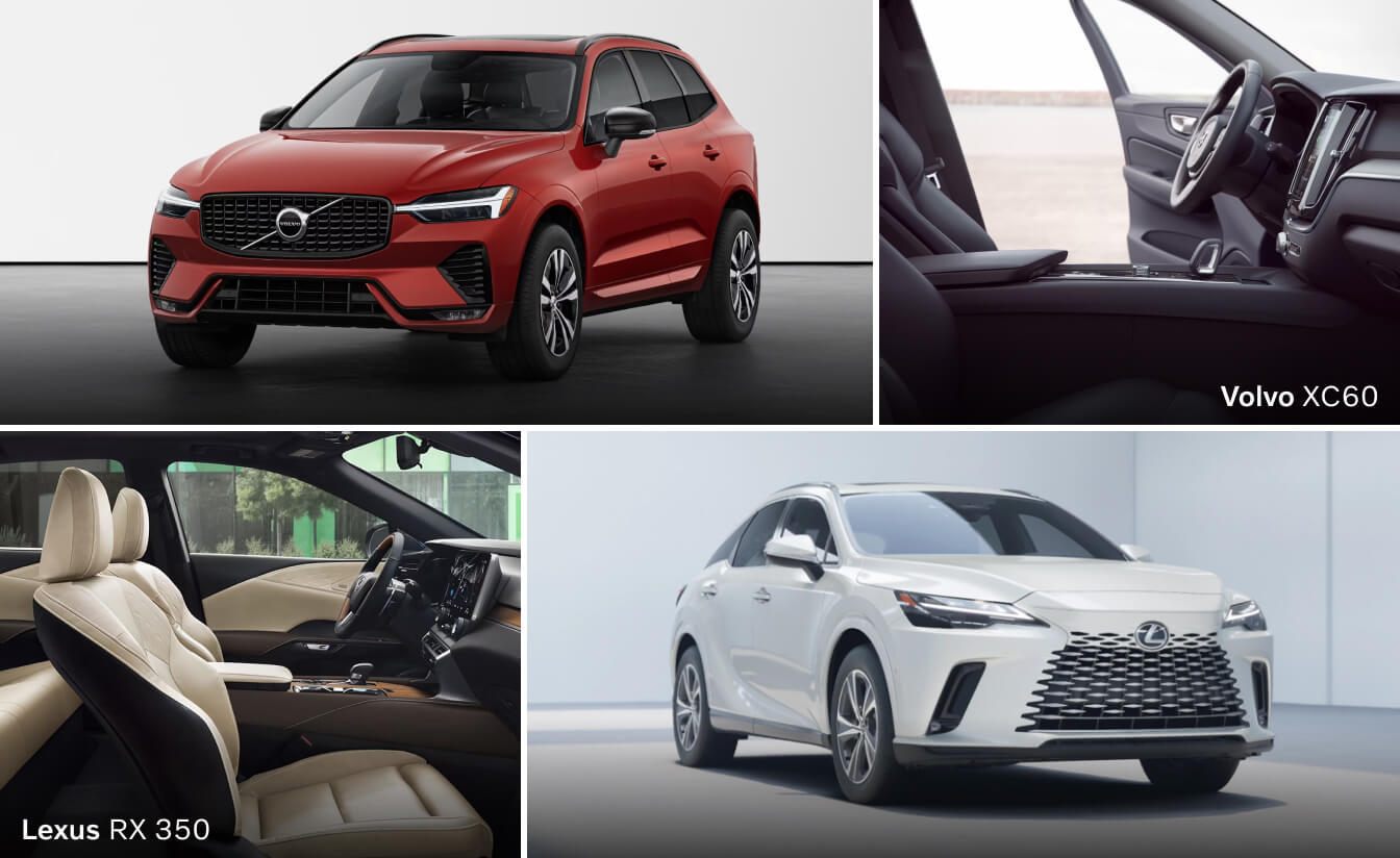Volvo XC60 vs. Lexus RX 350 Safety