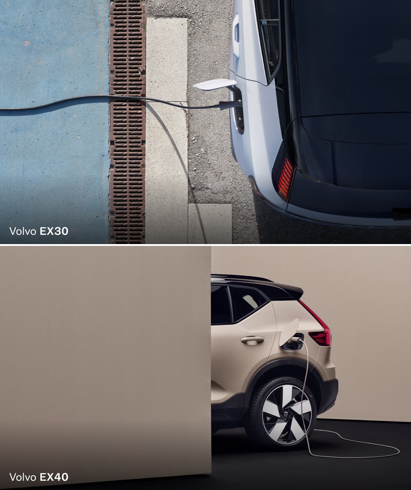 Volvo EX30 vs. Volvo EX40 Range & Charging Time