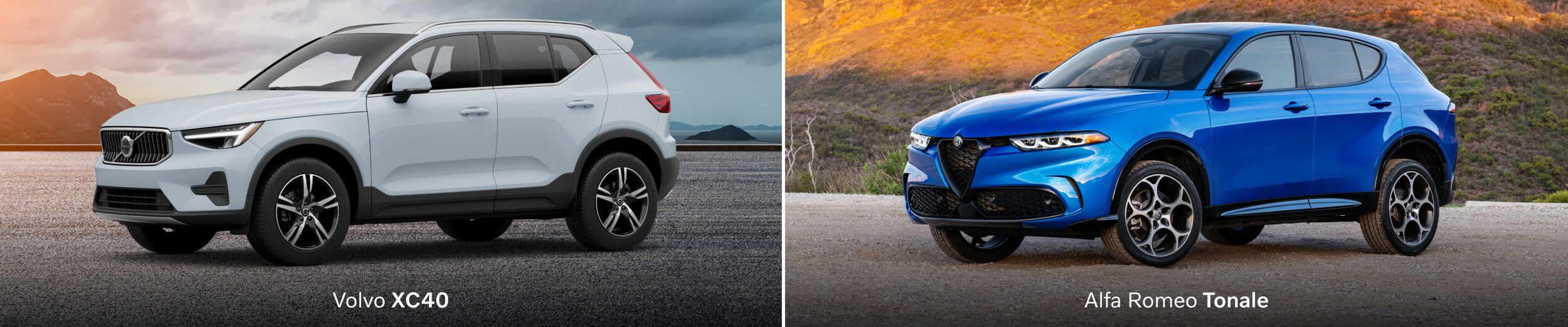 Volvo XC40 Vs. Alfa Romeo Tonale: Luxury SUVs Compared