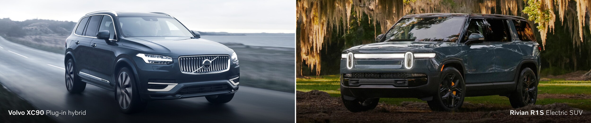 Rivian R1S Vs. Volvo XC90 Recharge: Electric SUVs Compared