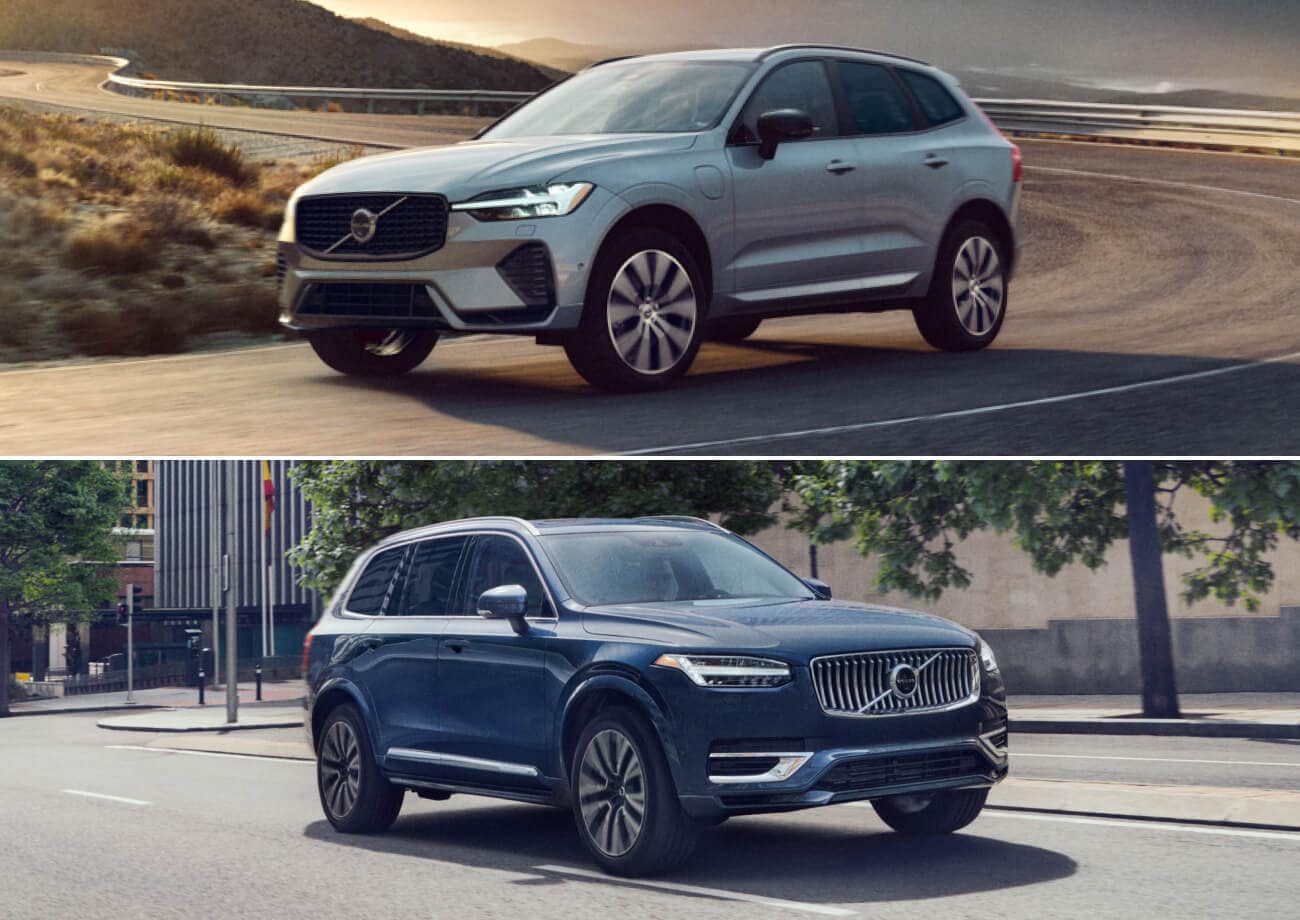 Volvo XC60 vs. Volvo XC90 Size Comparison