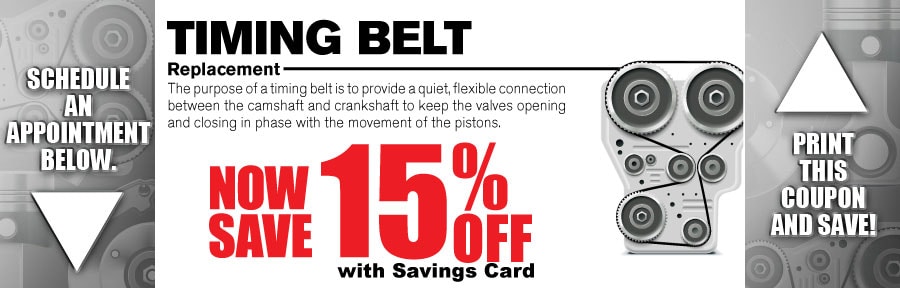 Money Saving Auto Service Coupon from Volvo of Dallas for Timing Belt