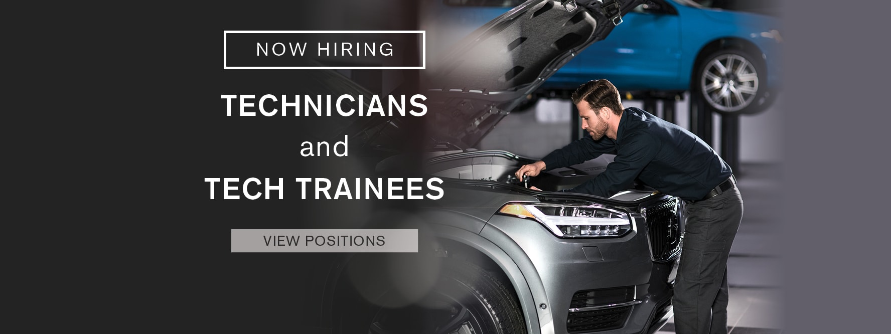 Now Hiring Technicians and Tech Trainees