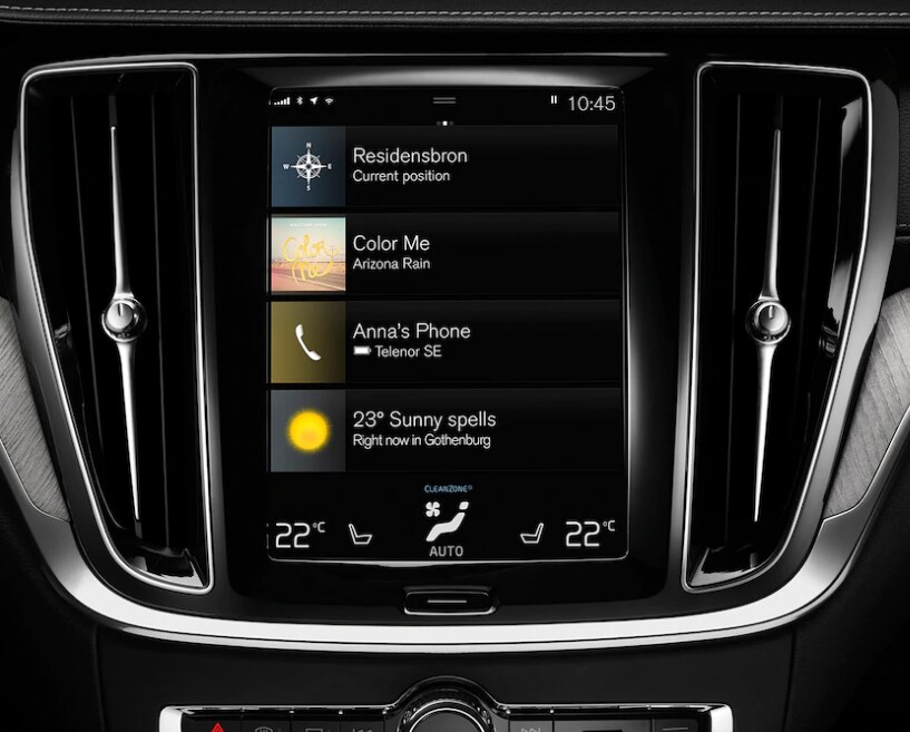 2019 Volvo V60 Updated Interior