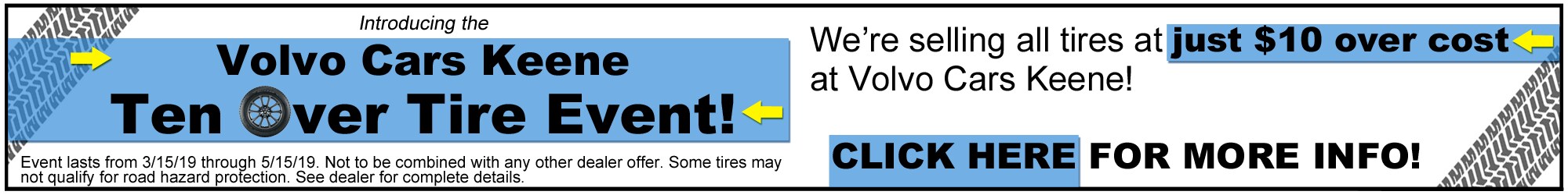 Ten Over Tire Sale