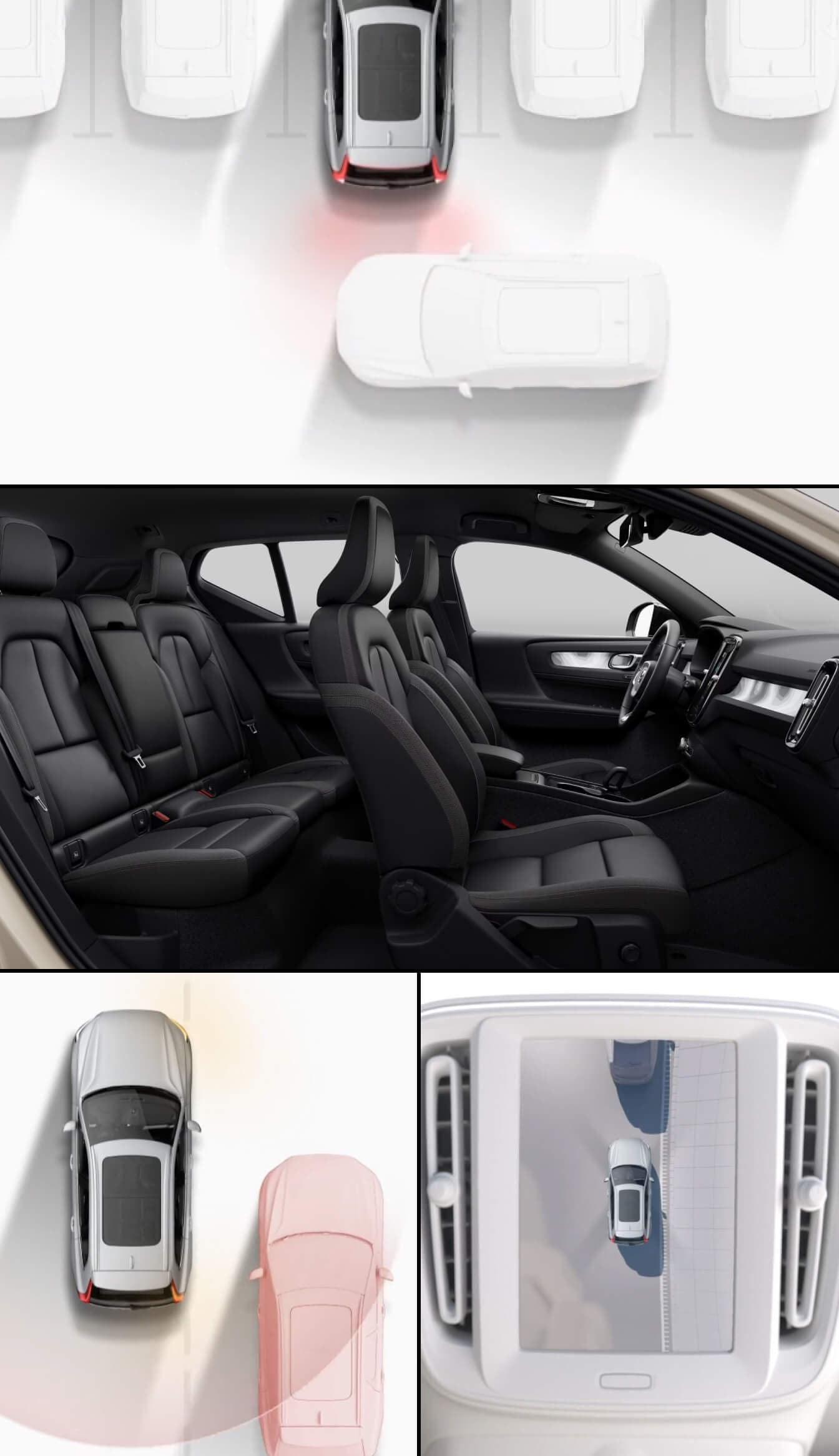 Volvo XC40 vs Tesla Model Y Technology and Safety