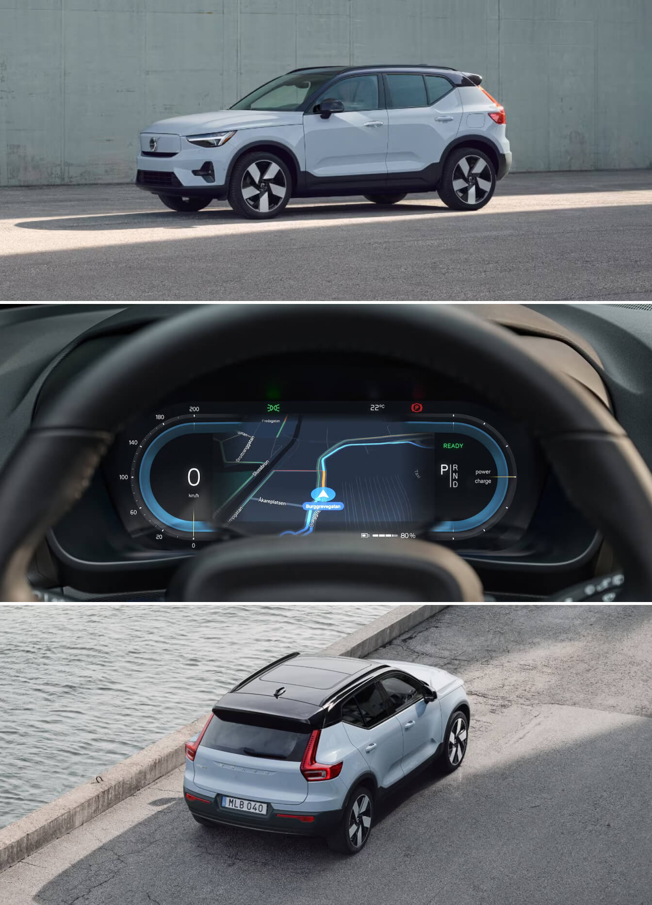 Volvo EX40 vs. Tesla Model Y Range