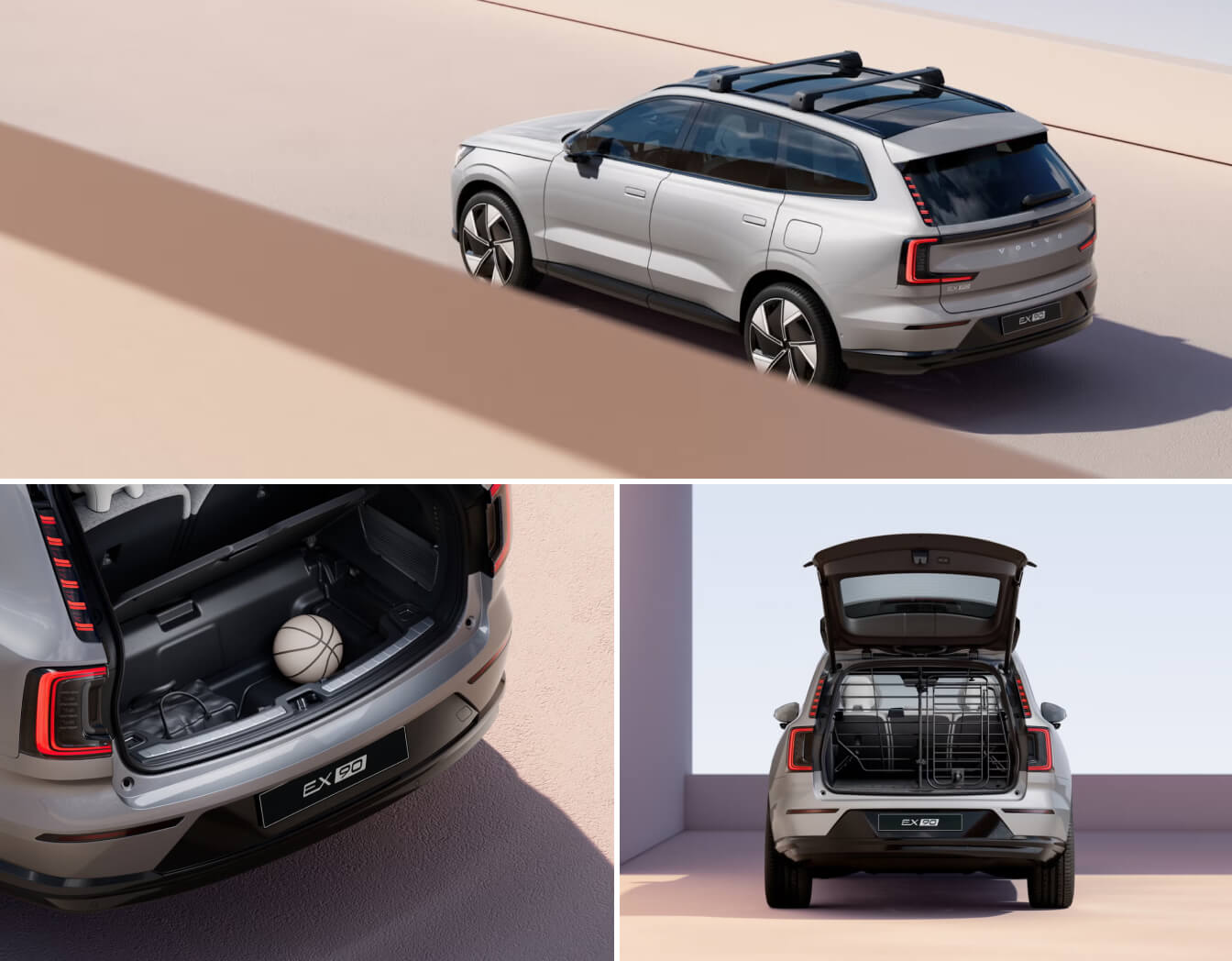 Volvo EX90 Interior Cargo Space