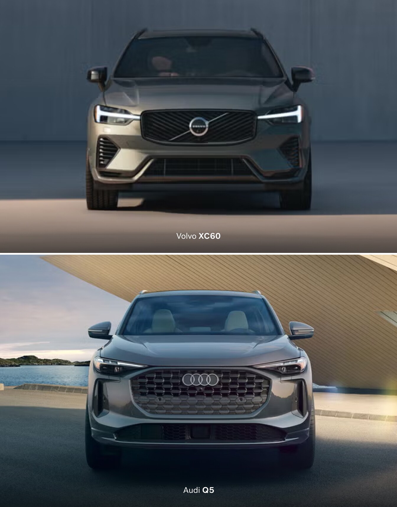 2026 Volvo XC60 vs. 2025 Audi Q5 Specs