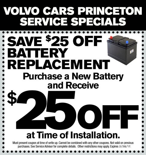 Volvo service coupons