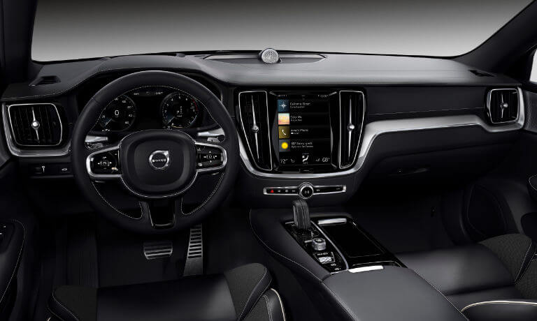 New Volvo S60 infotainment view