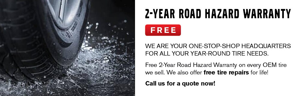 2-Year Road Hazard Warranty