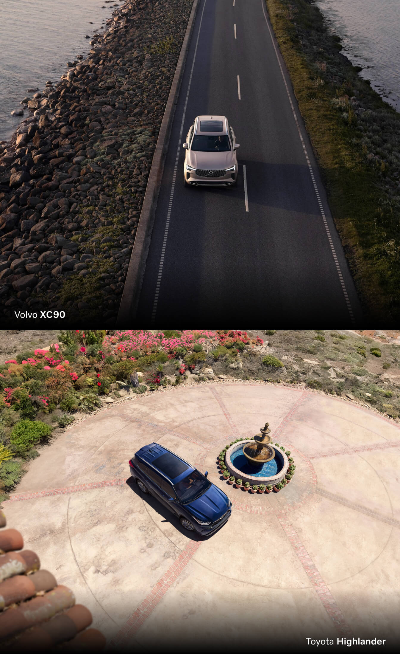 2025 Volvo XC90 vs. 2025 Toyota Highlander Safety