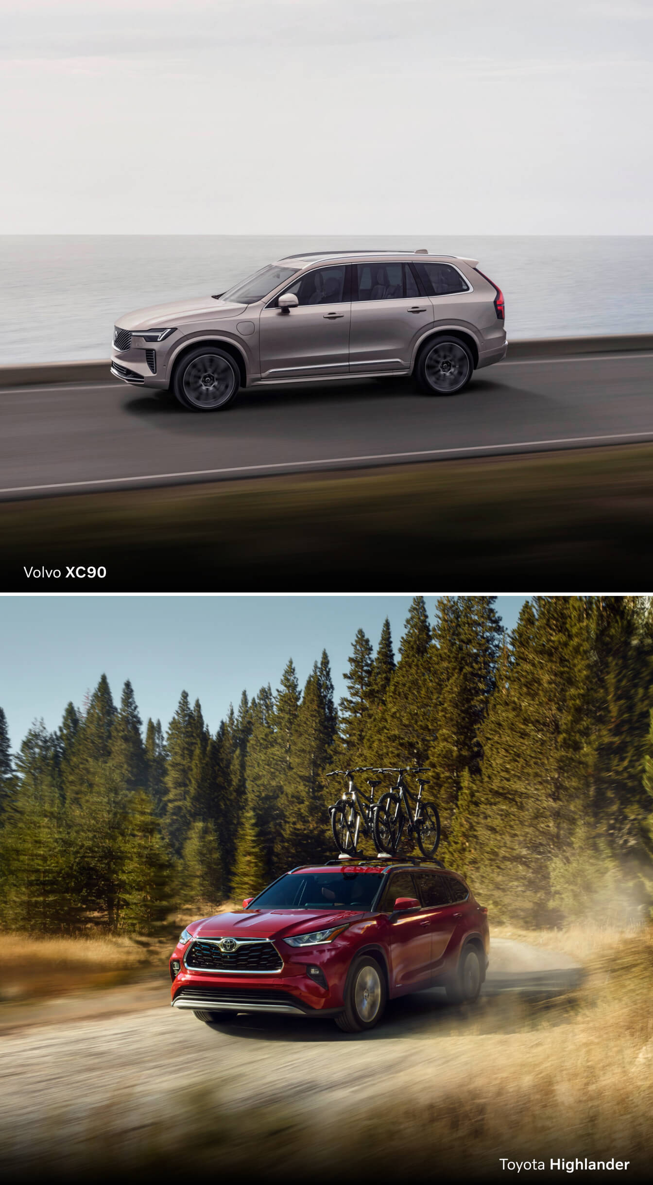 Volvo XC90 vs. Toyota Highlander Performance