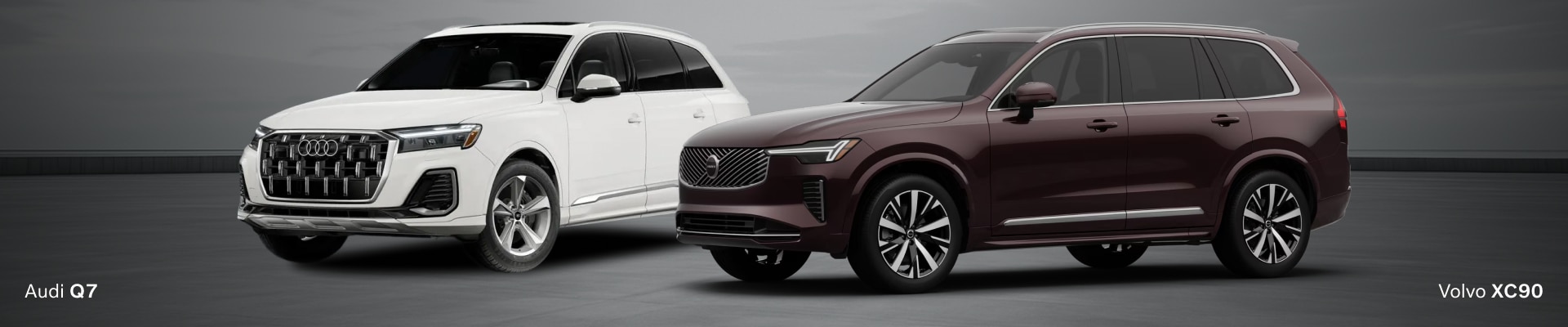 2026 Audi Q7 vs. Volvo XC90