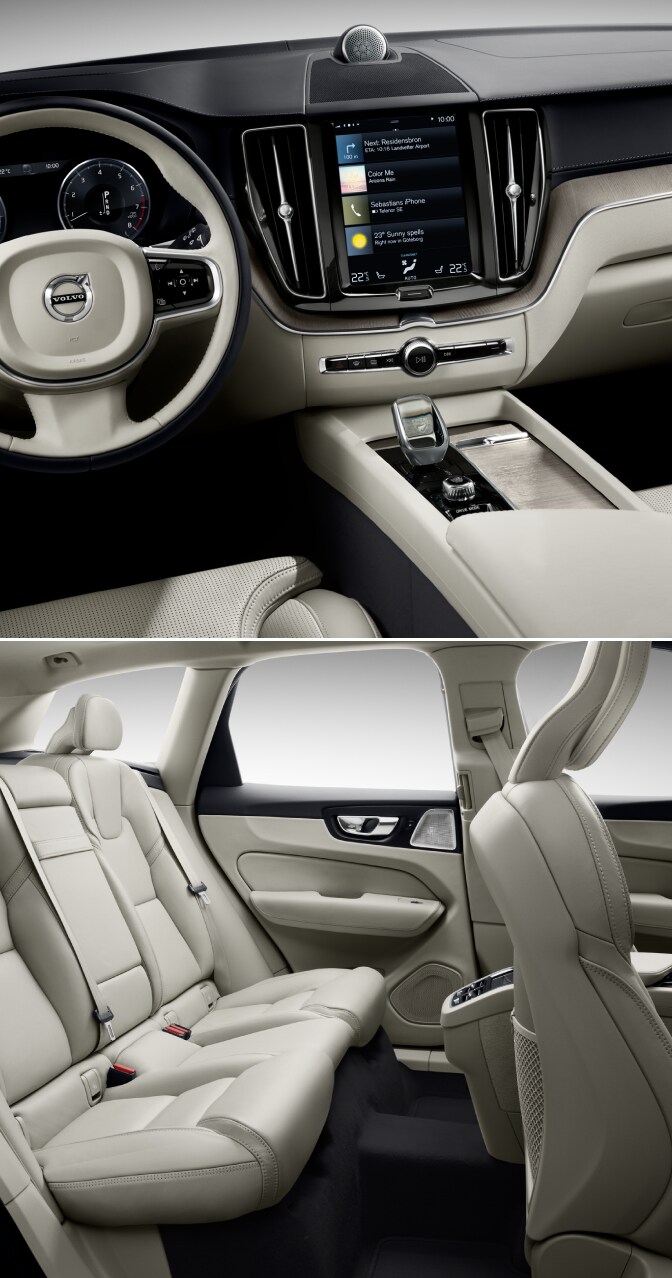 Compare Volvo XC60 and Acura RDX Interior Benefits