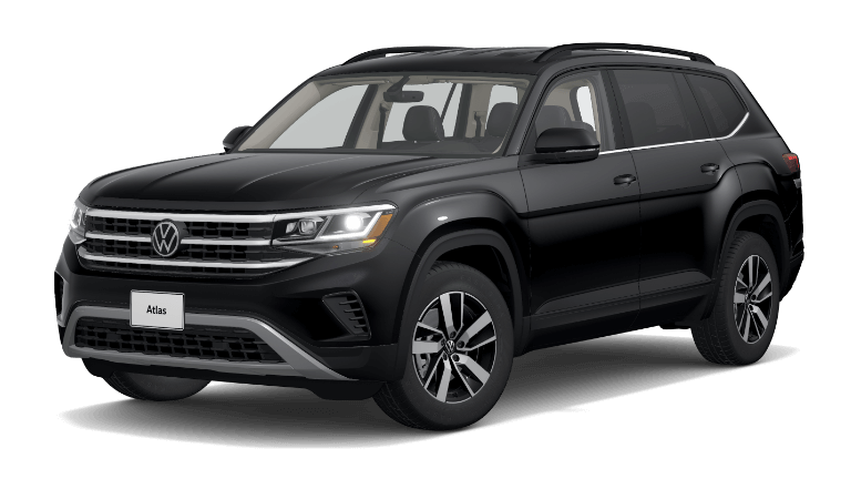 2022 VW Atlas SE Exterior - Deep Black