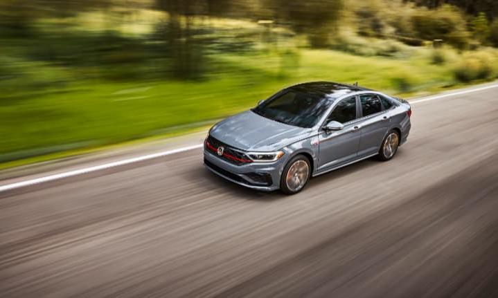 2019 Grey JEtta GLI Driving