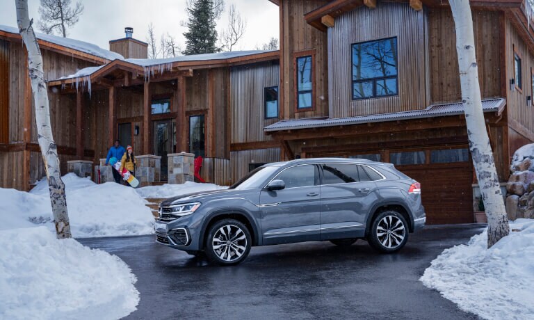 2022 Volkswagen Atlas Cross Sport exterior in driveway