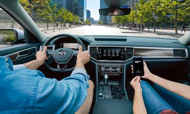 2019 VW Atlas Leather Interior Dashboard