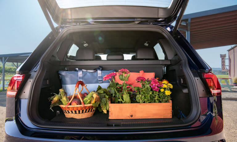2023 VW Tiguan interior cargo space