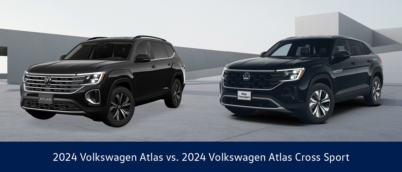 2024 Volkswagen Atlas vs. Atlas Cross Sport