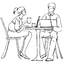 Lounge seating icon