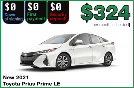 Toyota Prius Prime Lease Deal Toyota Prius Prime Lease Deal