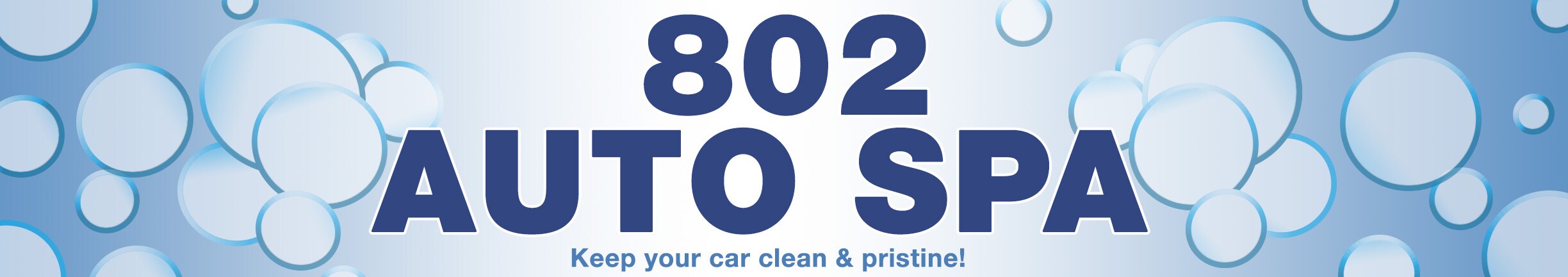AutoSpaSmallBanner.jpg 802 Auto Spa Vehicle Detailing Berlin Vermont