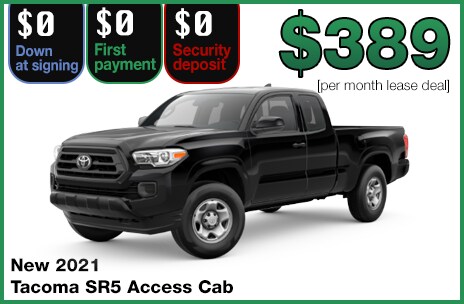 Toyota Tacoma Lease Deal Toyota Tacoma Lease Deal