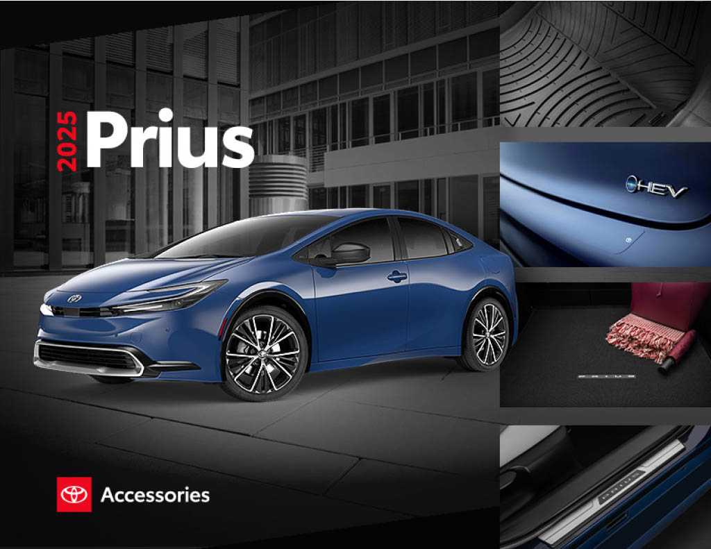 2025 Toyota Prius Accessories Brochure 2025 Toyota Prius Accessories Brochure Cover