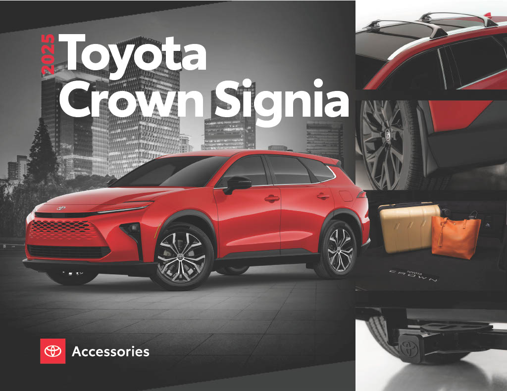 2025 Toyota Crown Signia Accessories Brochure 2025 Toyota Crown Signia Accessories Brochure Cover