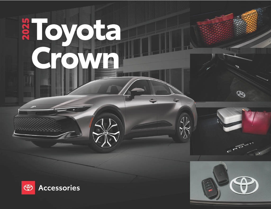 2025 Toyota Crown Accessories Brochure 2025 Toyota Crown Accessories Brochure Cover