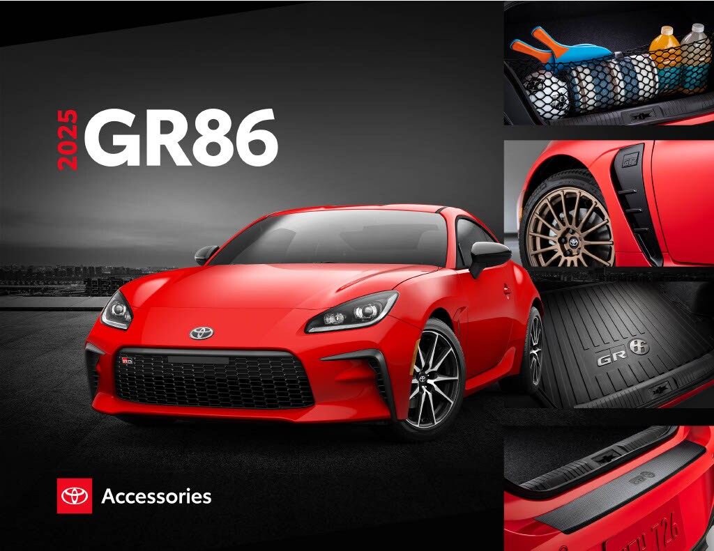 2025 Toyota GR86 Accessories Brochure 2025 Toyota GR86 Accessories Brochure Cover