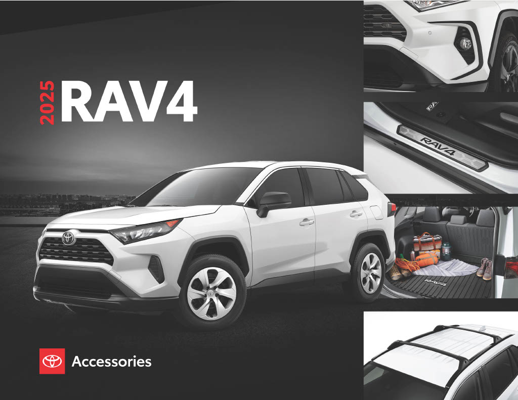 2025 Toyota RAV4 Accessories Brochure 2025 Toyota RAV4 Accessories Brochure Cover