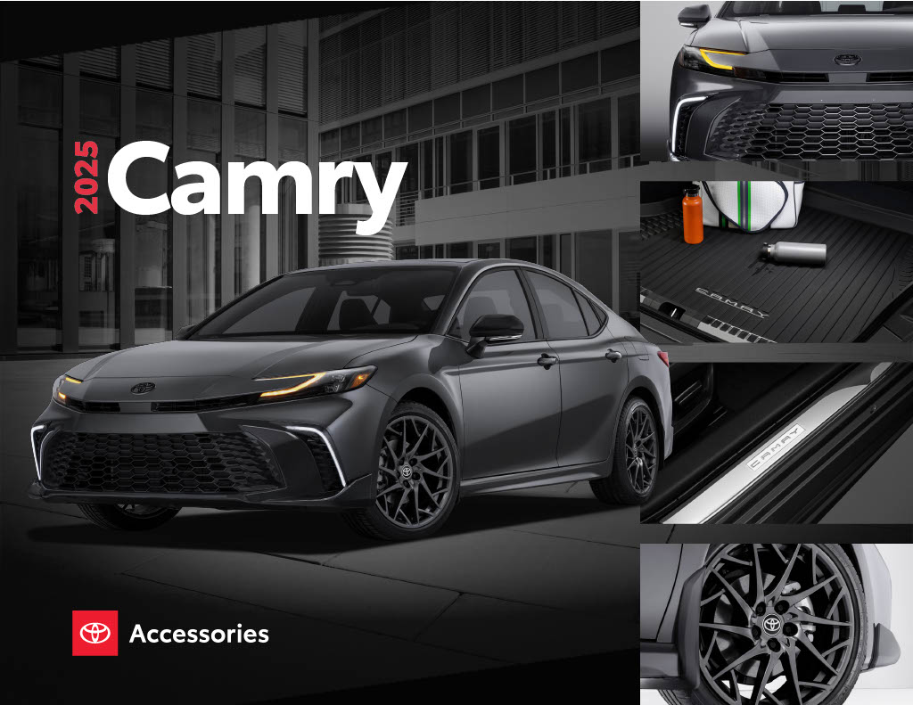 2025 Toyota Camry Accessories Brochure 2025 Toyota Camry Accessories Brochure Cover