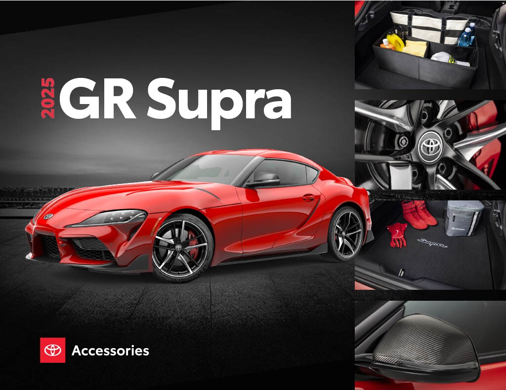 2025 Toyota GR Supra Accessories Brochure 2025 Toyota GR Supra Accessories Brochure Cover