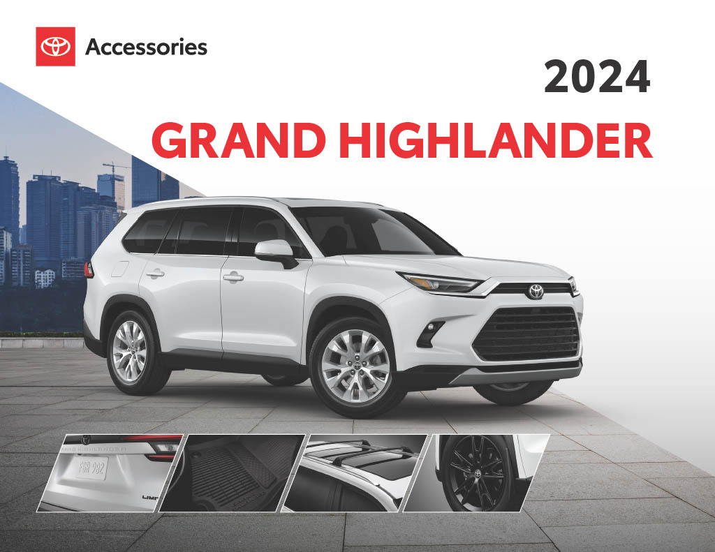 2025 Toyota Grand Highlander Accessories Brochure 2025 Toyota Grand Highlander Accessories Brochure Cover