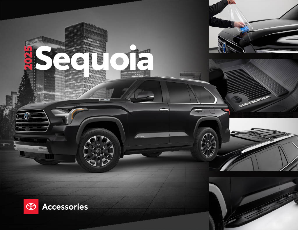 2025 Toyota Sequoia Accessories Brochure 2025 Toyota Sequoia Accessories Brochure Cover