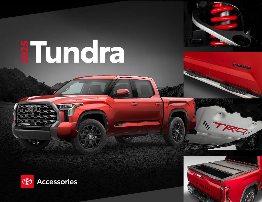 2025 Toyota Tundra Accessories Brochure 2025 Toyota Tundra Accessories Brochure Cover