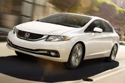 compare 2014 honda civic