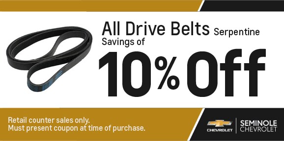 Orlando Chevrolet Parts Coupon